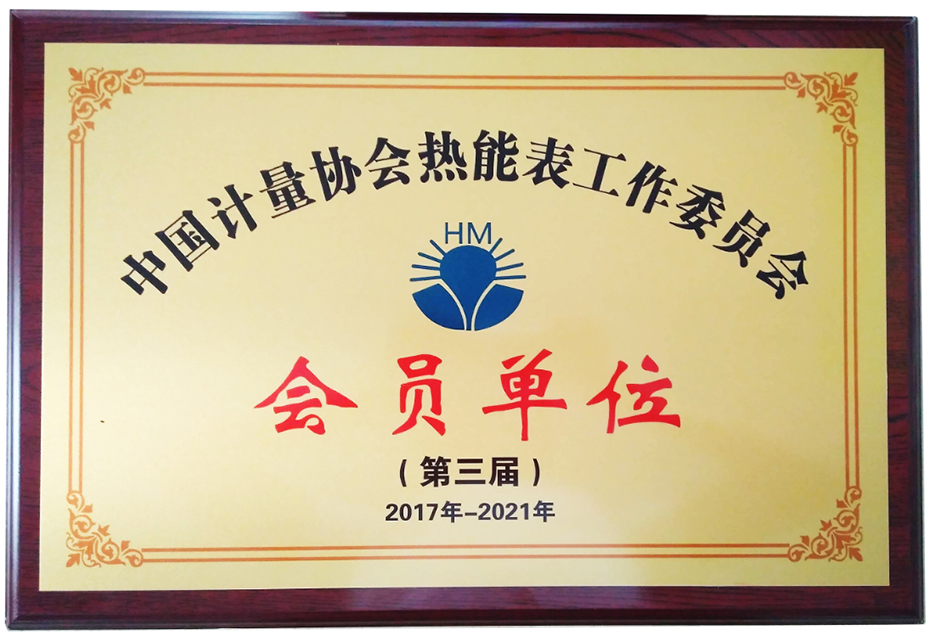 中國計量協(xié)會熱能表工作委員會會員單位-騰越科技